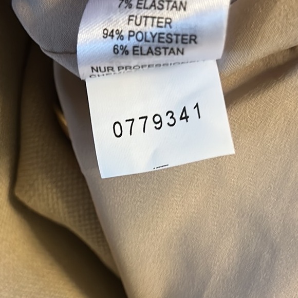 NWT House of Harlow 1960 Khaki Tan Double Breasted Gold Button Blazer - XL - Picture 10 of 10